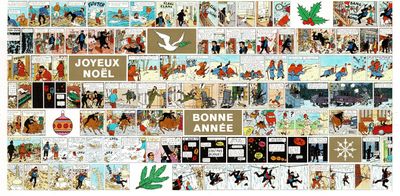 un collage d'illustrations de bandes dessinées représentant différentes scènes