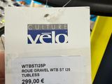 a label that says velo on it in front of a bicycle