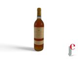 a bottle of wine that is sitting on a table