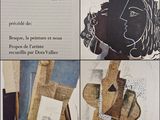 un collage de photos d'une femme avec une guitare