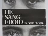a poster for the movie de sang froid in cold blood