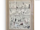 une image représentant une planche de bande dessinée dans un cadre