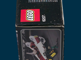 a box with a lego star wars figure inside of it