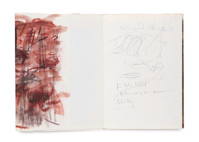 un livre ouvert sur lequel est dessiné un homme et une femme