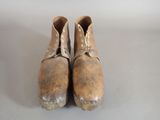 a pair of shoes that are sitting on a table
