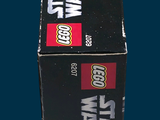 a box that has a lego star wars figure in it