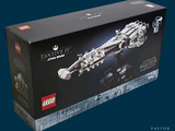 une boîte contenant un vaisseau Lego Star Wars