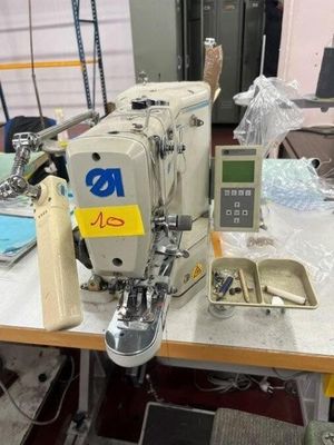 a sewing machine that is sitting on a table