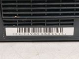 an image of a close up of a radio with a bar code on it