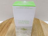 a box of tea sitting on a wooden table