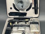 a suitcase with a lot of items inside of it