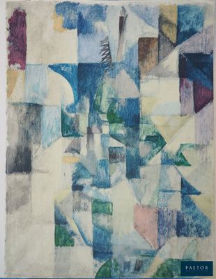 an image of a painting of a bottle of wine on a table