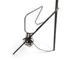 an image of a metal object with a wire on it