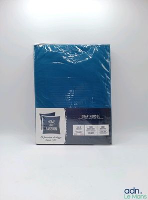 blue plastic tablecloths on a white background with a white background