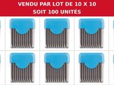 10 pack of vendi plan lot de 10 x 10 mm soft 100 unites
