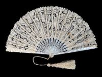 Dentelle de fleurs, France, vers 1900