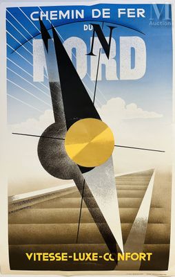 Affiche Chemin de Fer du Nord Affiche rééditée par ORIGINAL. - Photo 1