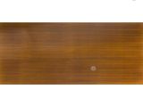 a close up of a wooden table with a white background