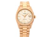 Montre Rolex pour femme « Day-Date » en or jaune 18 carats