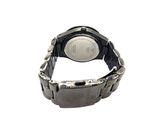a close up of a wrist watch on a white background