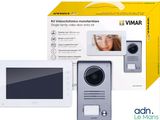 an image of a video door phone with the box open