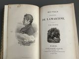 an open book with a picture of a man on it