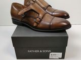 men ' s brown leather monk monk monk monk monk monk monk monk monk monk monk monk monk monk monk monk monk monk monk monk monk monk monk monk monk monk monk