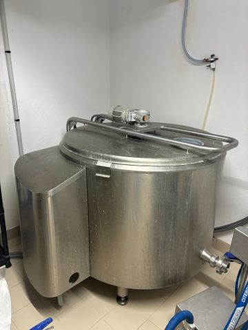 Cuve de préparation 500 double paroi, avec production eau chaude ...