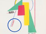 an image of a poster with a geometric design on a white background