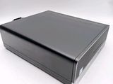 an image of a black box sitting on top of a white table