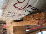 a bag of food on a pallet on a pallet