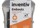 tampons en relief Inventiti, lot de 7