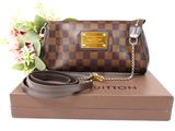 louis vuitton damier cross body bag in brown and black