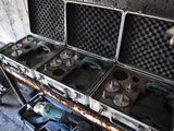a bunch of tools sitting in a case on a table