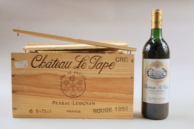 6 B. Château Le Pape. Pessac-Léognan 1992.