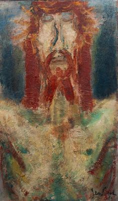 EUGENE PAUL DIT GEN PAUL (1895-1975), « Christ à la couronne d’épines  - Photo 1