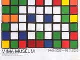 a poster advertising the exhibition of the museum of modern art