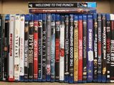 a lot of blu - ray movies in a box
