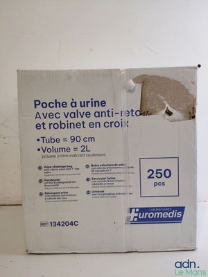 emballage d'une boîte présentant un trou sur le côté
