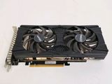 a close up of a video card that is on a table
