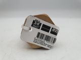 a close up of a tag attached to a piece of cardboard