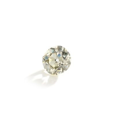 a diamond single - stone ring, by van cleef