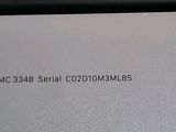 a close up of the back of a laptop computer
