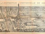 plan de l'Exposition universelle de 1889