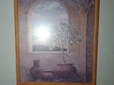 a picture of a painting hanging on the wall