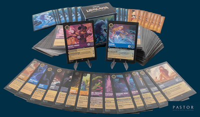 beaucoup de cartes sur la table