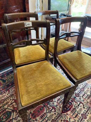 4 Chaises style restauration - Travail contemporain