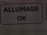 a picture of a sign that says all image ok