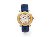 a close up of a wrist watch with roman numerals on it