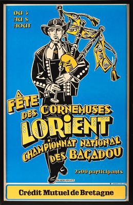 L'affiche du concert fait la promotion du concert du groupe.